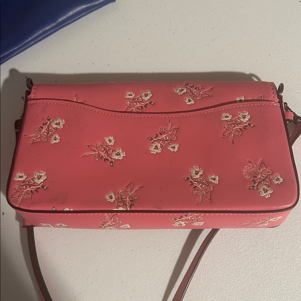 Coach 1941 Dinky crossbody bag floral Bow Print Limited edition Pink 28433rare🩷 - Picture 8 of 9